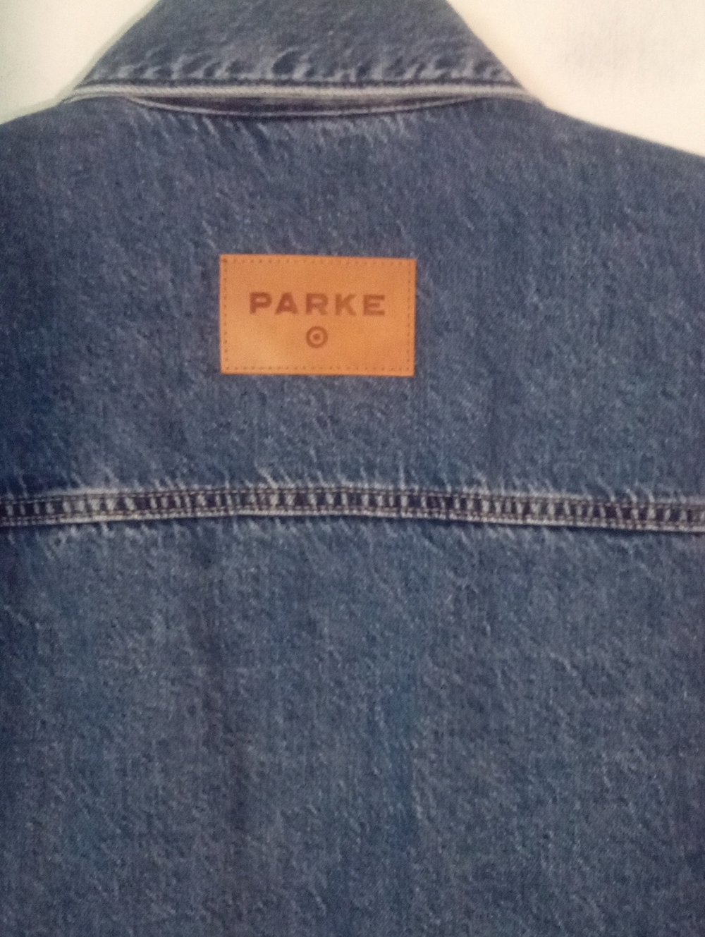 Parke Denim Jacket Small NWT Denim - Picture 5 of 5